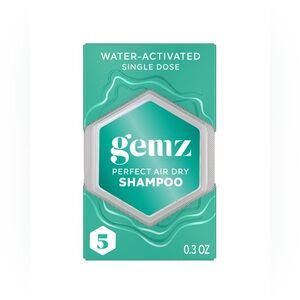 GEMZ Restore Shampoo, Perfect Air Dry, Color Safe - 5ct/0.3oz